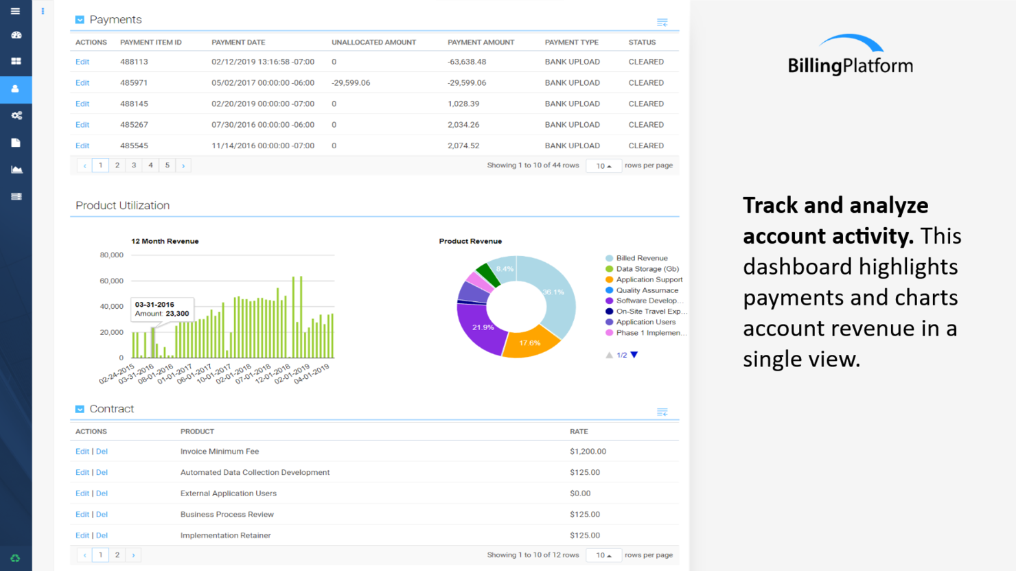 BillingPlatform screenshot - 10 Beste Chargebee-alternatieven beoordeeld in 2026