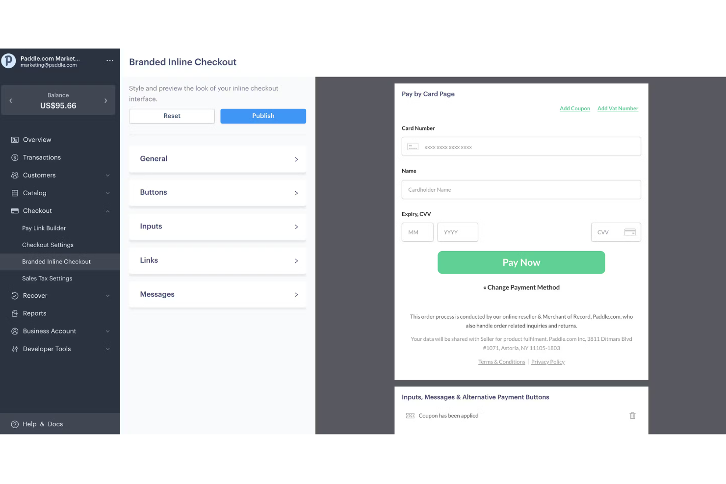 Paddle screenshot - 10 Beste Chargebee-alternatieven beoordeeld in 2026