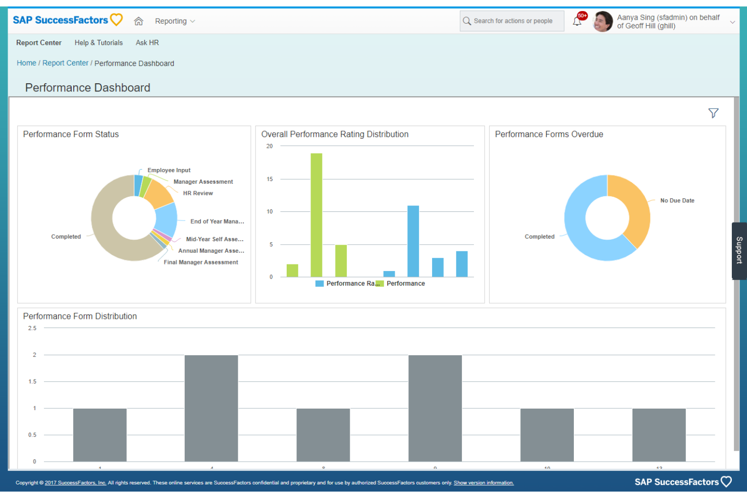 SAP SuccessFactors screenshot - 10 beste Paycor-alternatieven voor loonadministratie en HR in 2026
