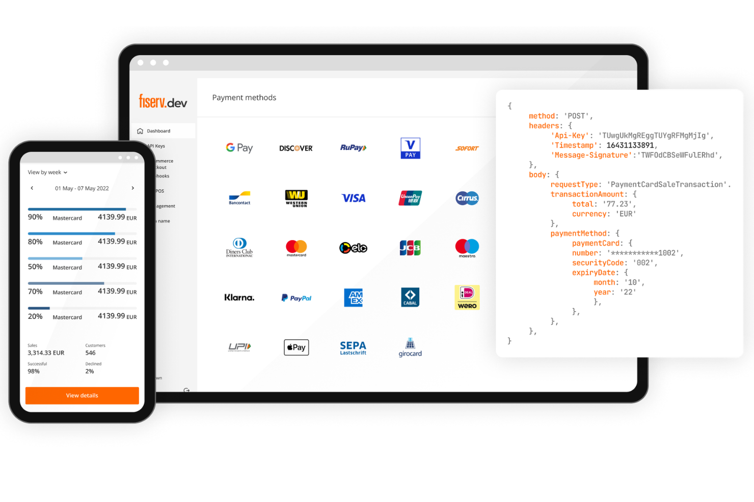 Fiserv screenshot - 10 beste digitale betaaloplossingen in 2026