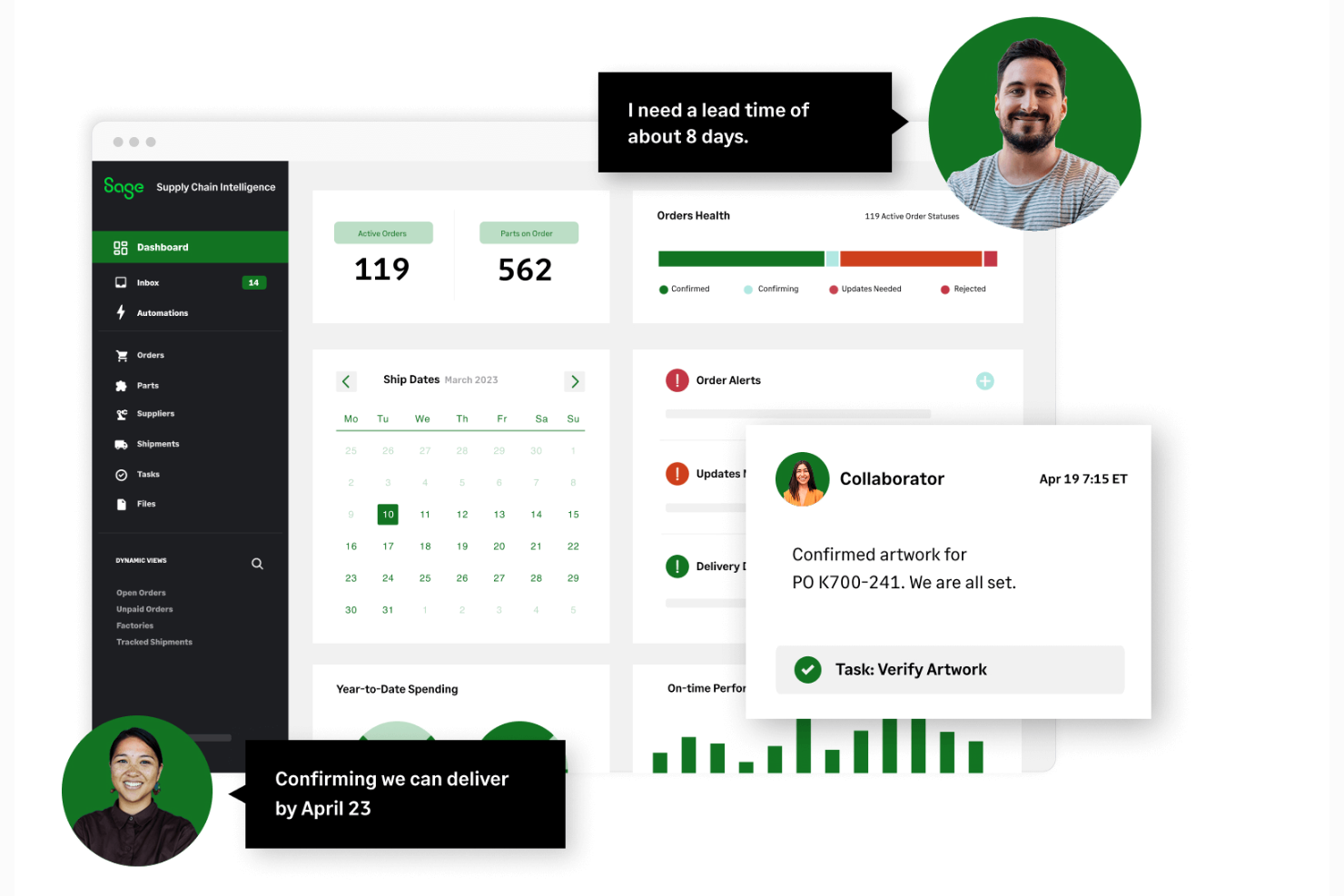 Sage screenshot - 10 beste ERP-software voor ondernemingen in 2026
