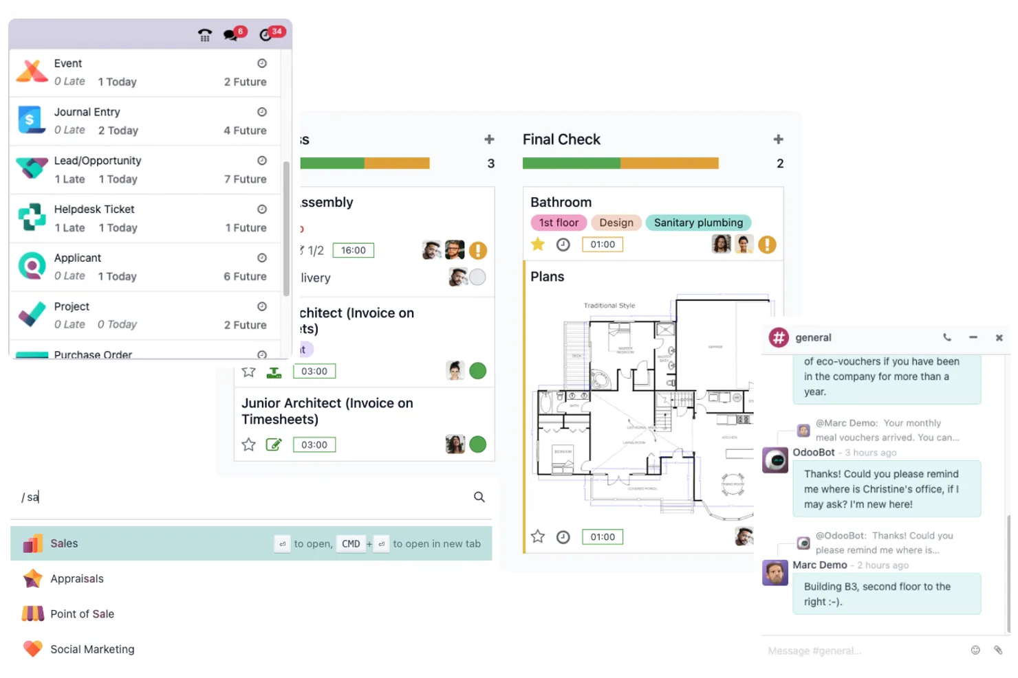Odoo screenshot - 10 beste SAP-alternatieven geselecteerd voor 2026