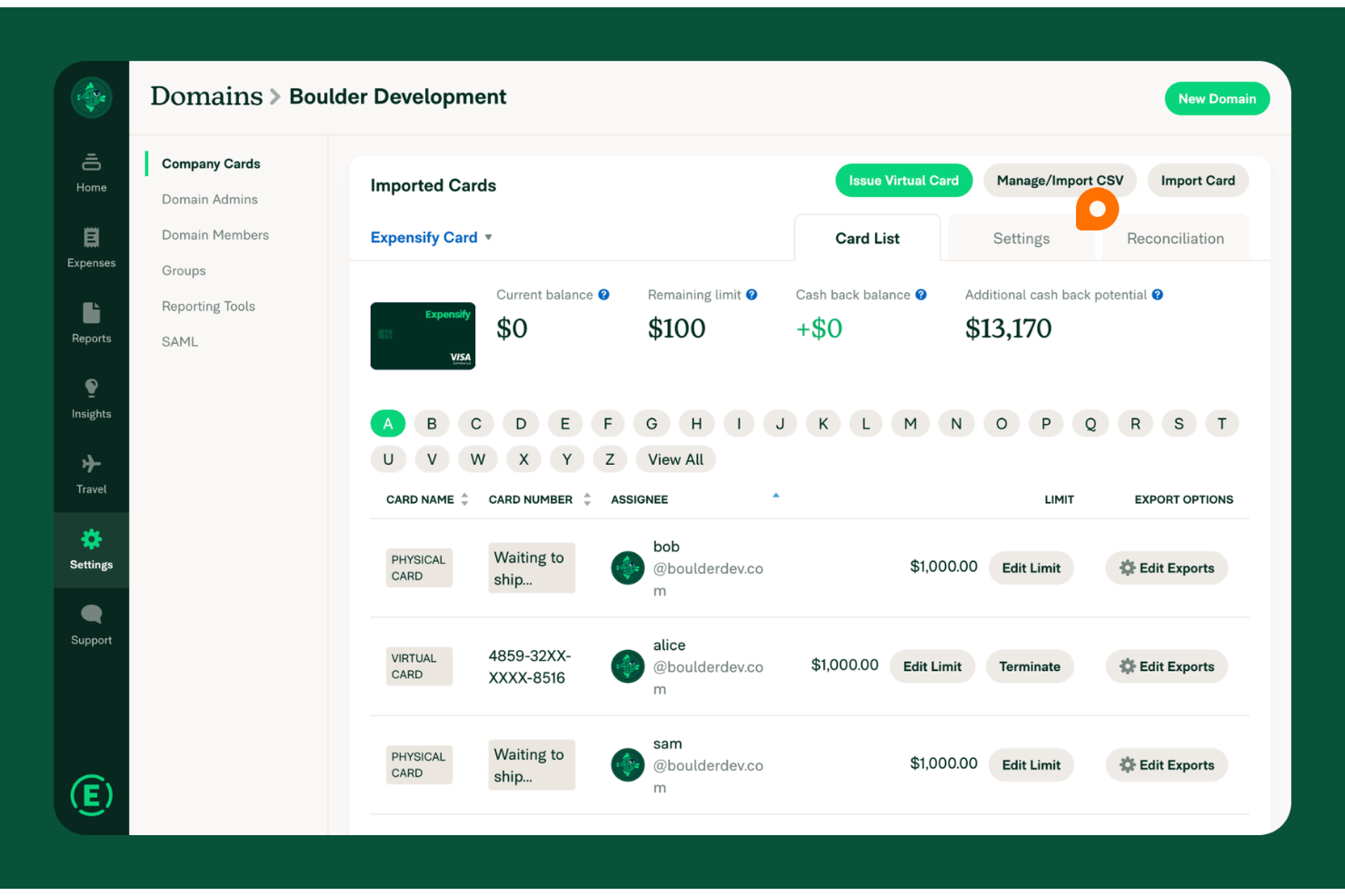 Expensify screenshot - 10 softwareprogramma’s voor onkostenbeheer voor non-profitorganisaties in 2026