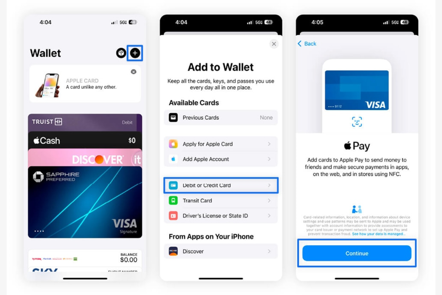 Apple Pay screenshot - 10 beste mobiele betaalapps voor 2026