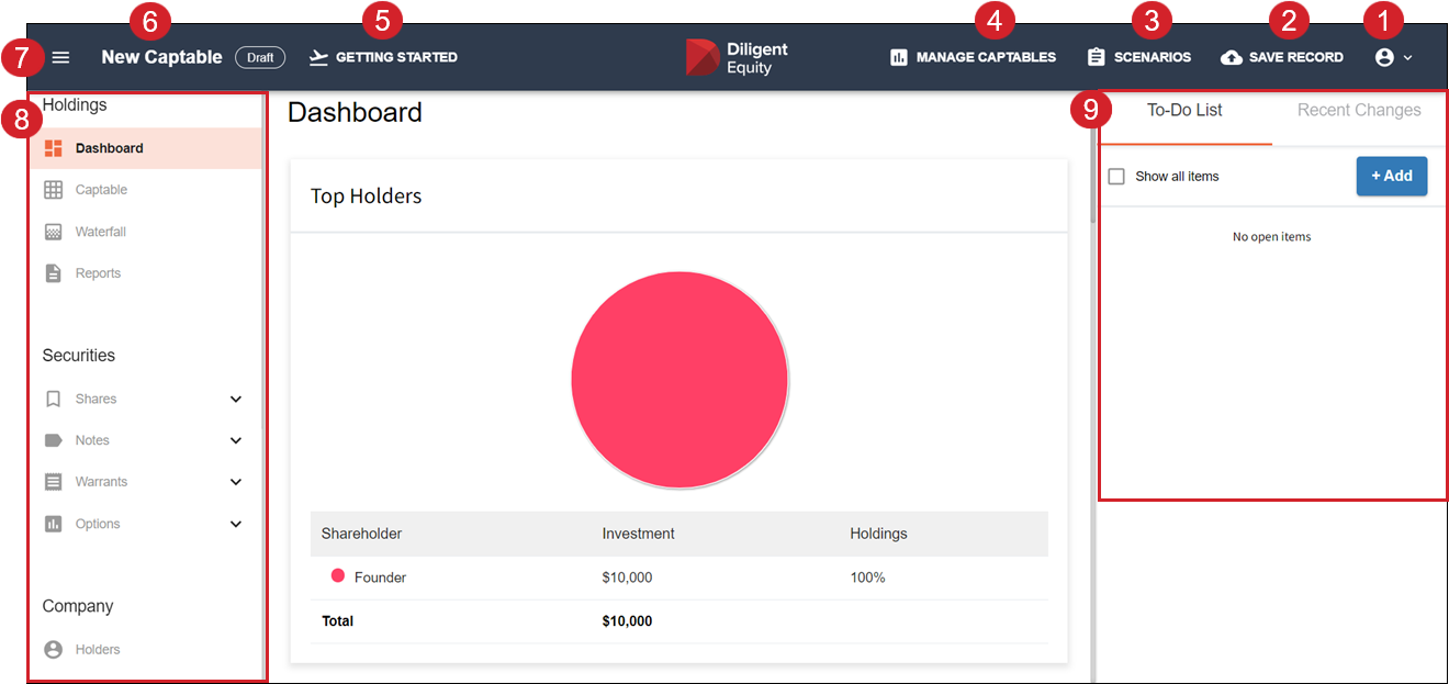 Diligent screenshot - 10 beste software voor aandelenbeheer beoordeeld in 2026