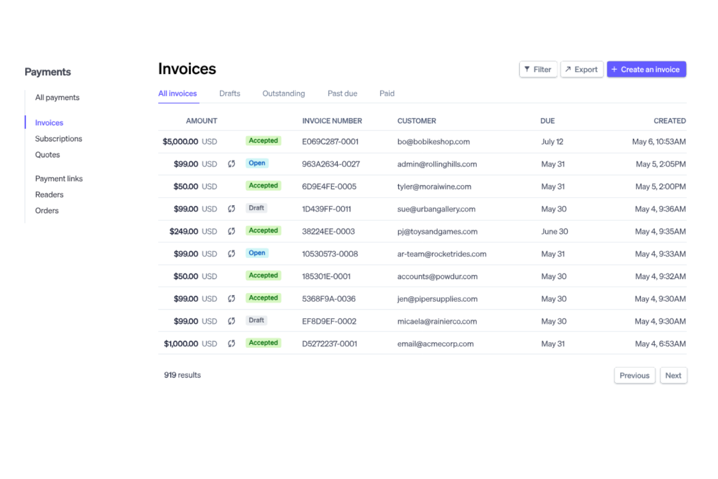 Stripe Billing screenshot - De 10 beste factureringssoftware voor ondernemingen beoordeeld in 2026