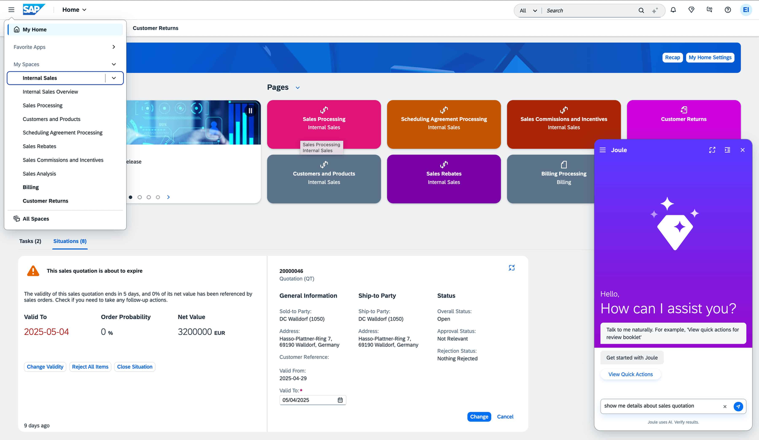 SAP Business Suite screenshot - 10 beste ERP-software voor logistiek beoordeeld in 2026