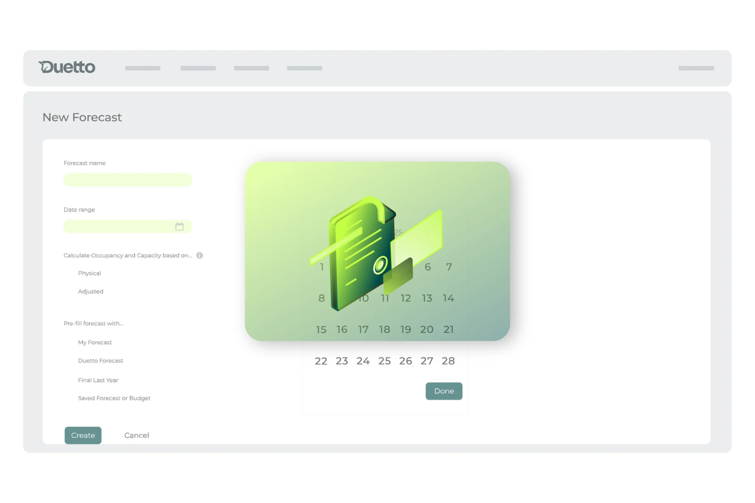 Duetto screenshot - 10 beste hotelboekhoudsoftware beoordeeld in 2026