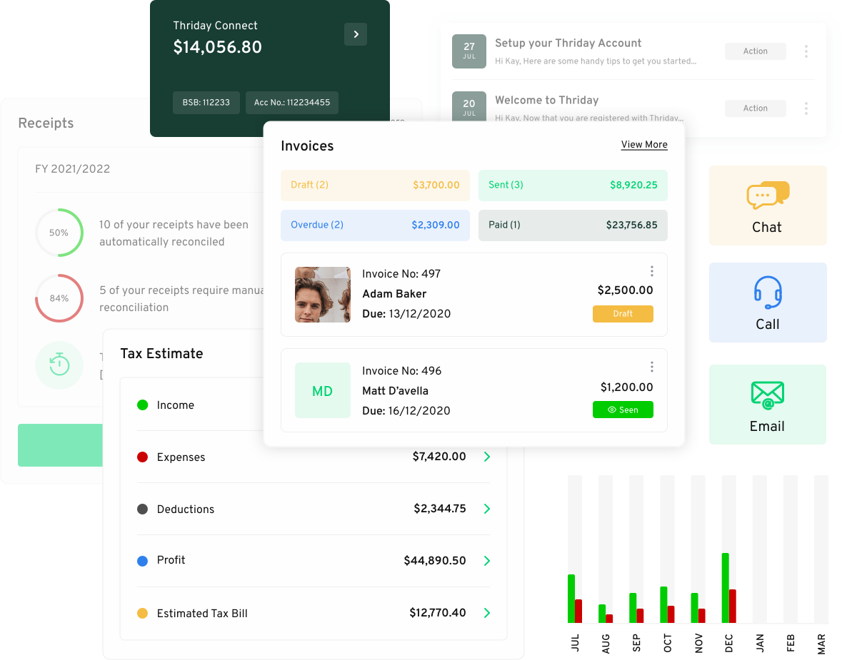 Thriday screenshot - 10 beste boekhoudsoftware voor ingenieurs beoordeeld in 2026