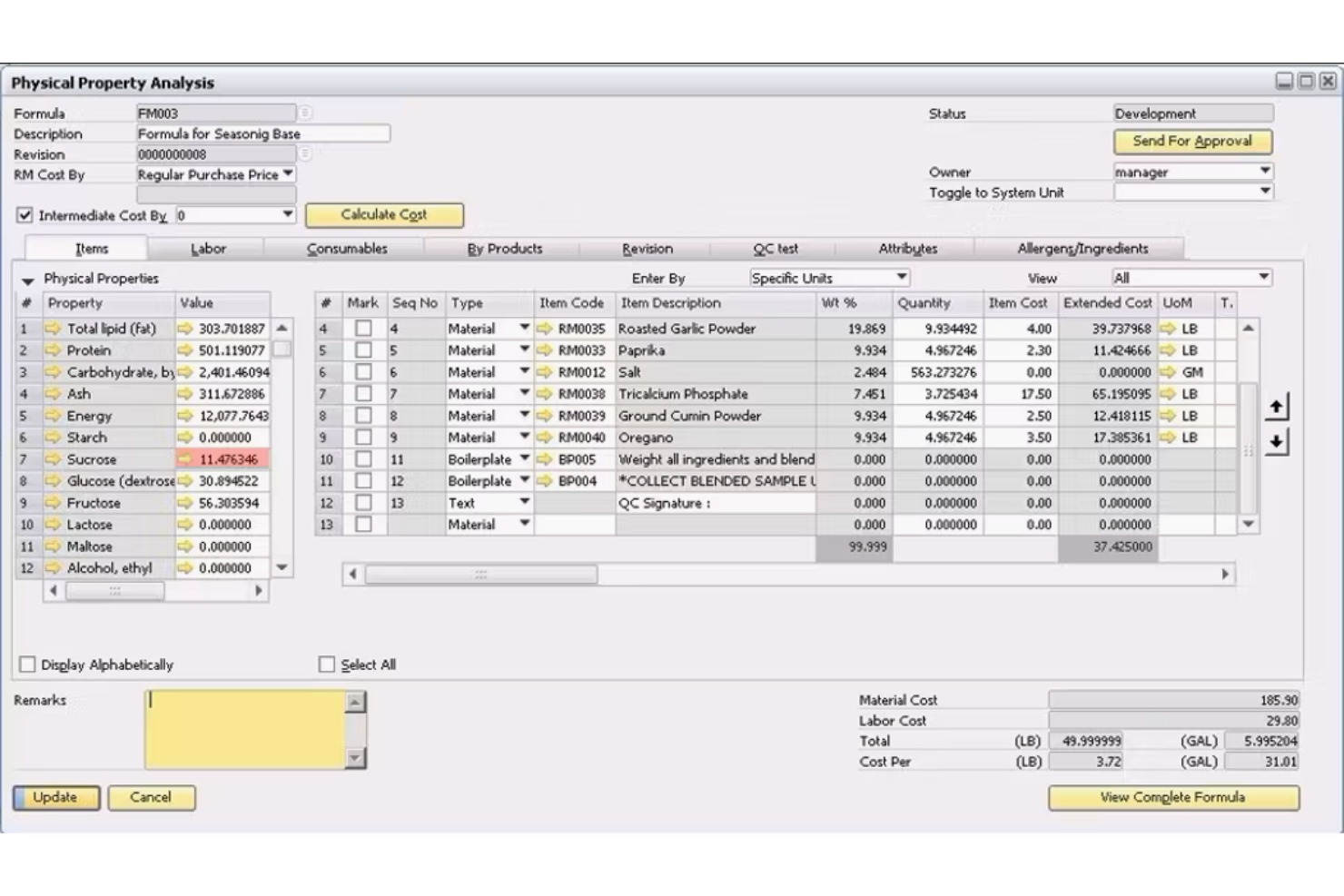BatchMaster screenshot - 10 beste ERP-systemen voor middelgrote bedrijven beoordeeld voor 2026