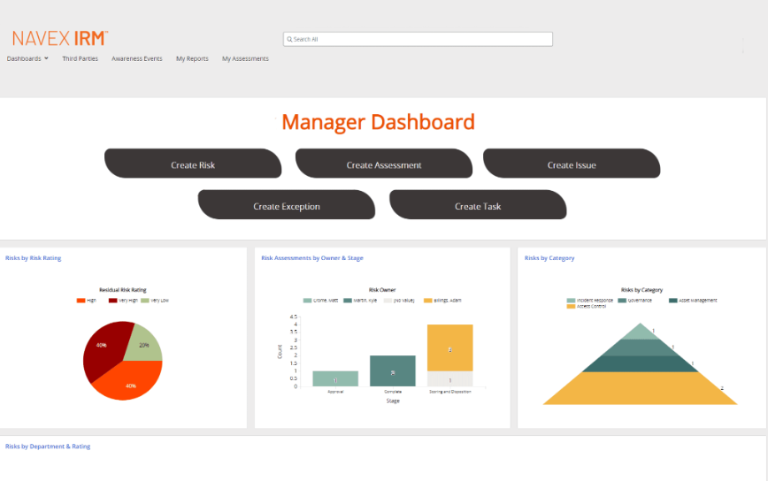 NAVEX One screenshot - 10 beste softwareoplossingen voor ondernemingsrisicobeheer (ERM) in 2026