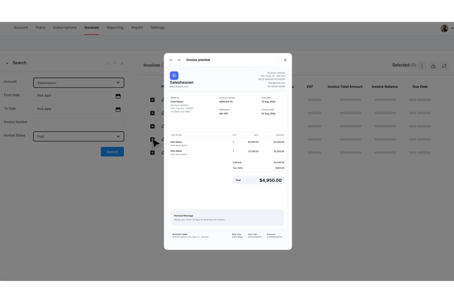 DealHub AI screenshot - 10 beste factureringssoftware voor een snellere kasstroom in 2026