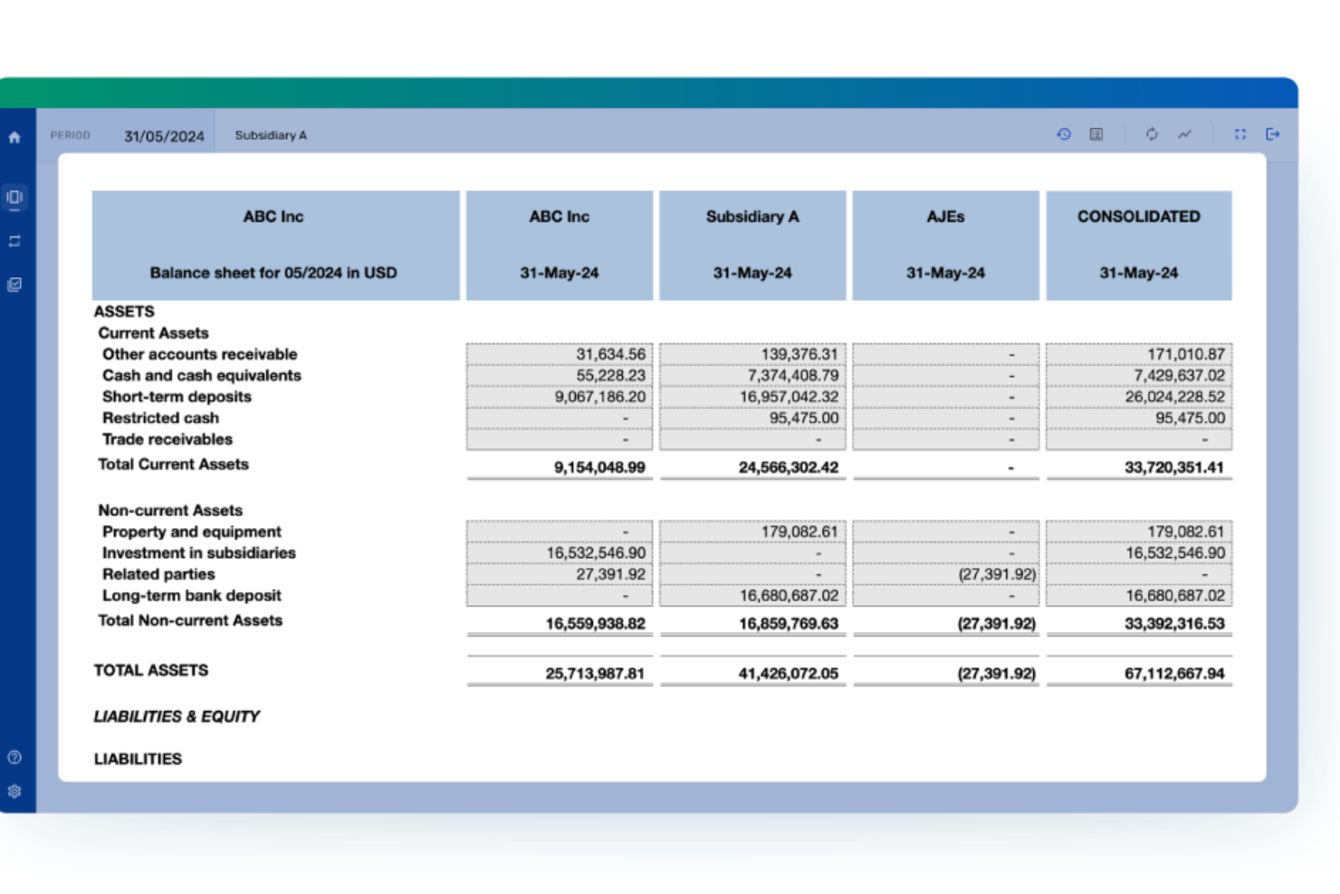 DOKKA screenshot - 10 Beste software voor financiële consolidatie beoordeeld in 2026