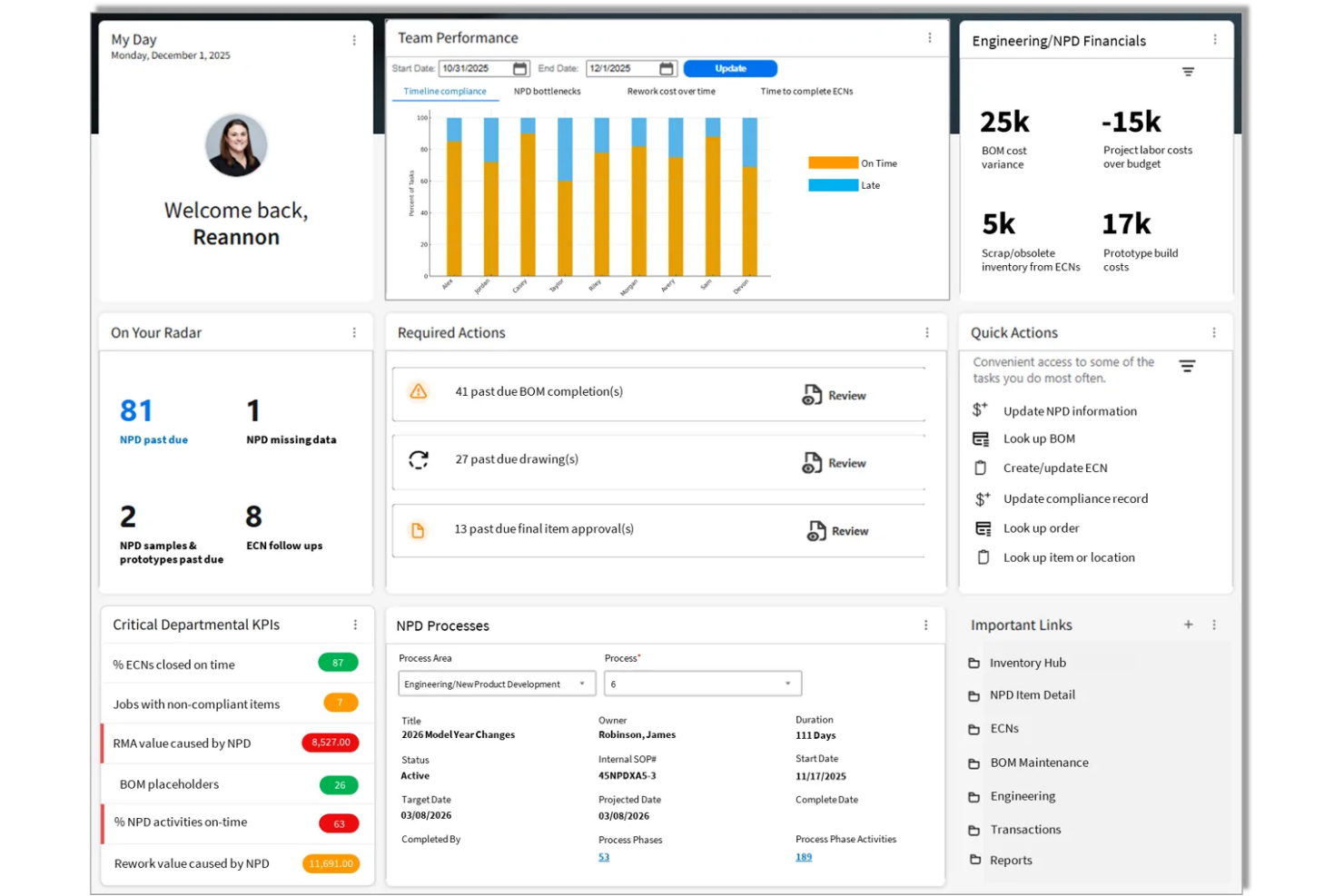 Infor CloudSuite Industrial screenshot - 10 bästa alternativen till NetSuite för redovisning & ERP 2026
