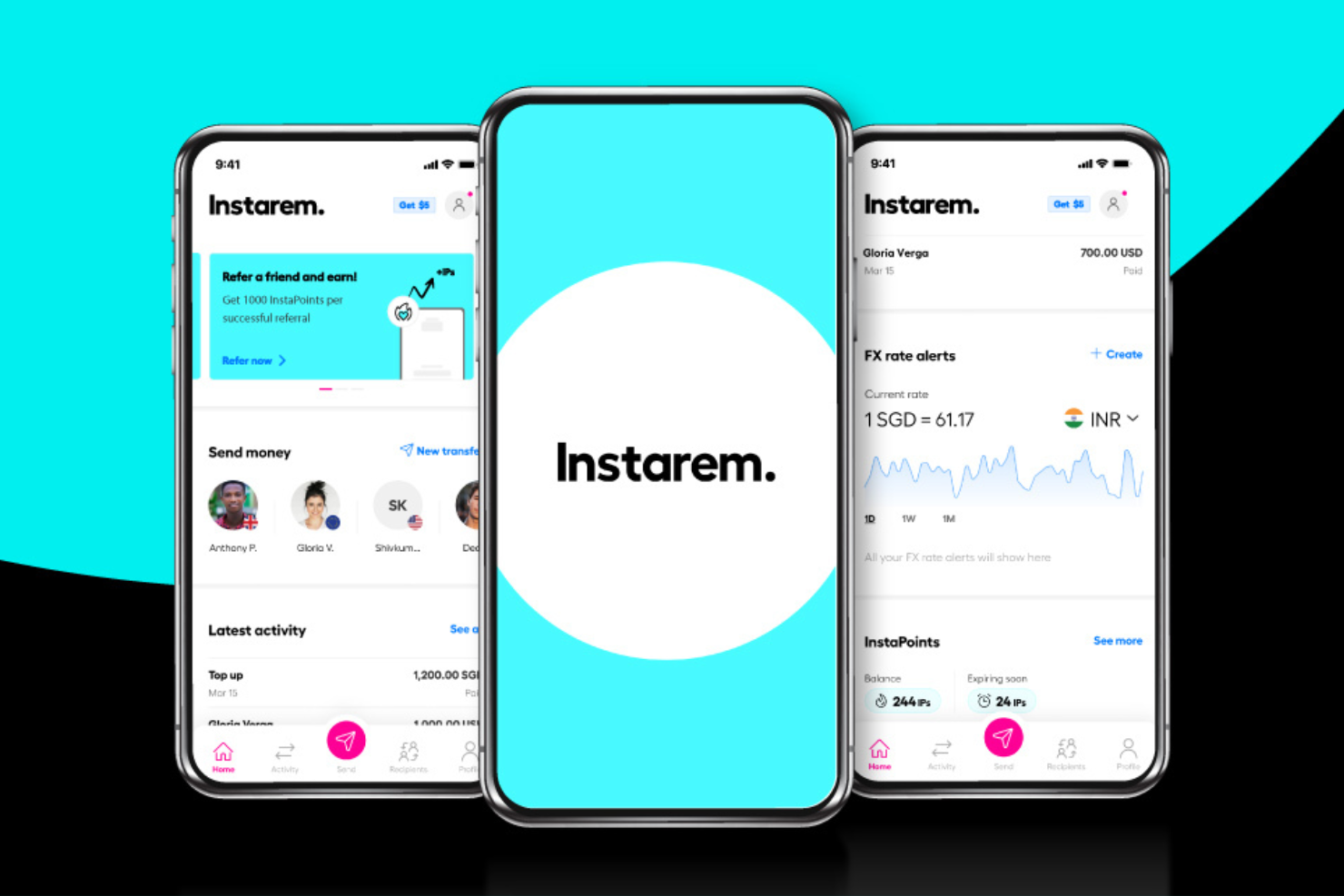 Instarem screenshot - 10 Alternativas Sabias Elegidas para 2026 para Pagos Empresariales Globales