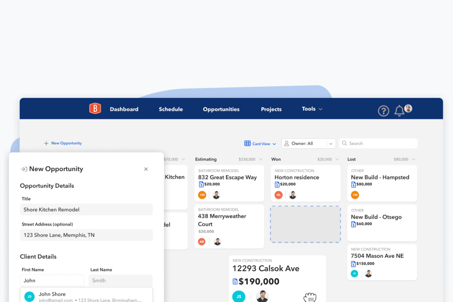 BuildBook screenshot - Las 10 mejores alternativas a Procore para la construcción en 2026