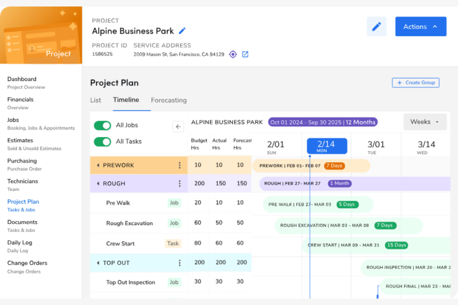 ServiceTitan screenshot - 10 migliori alternative a Procore per l’edilizia nel 2026