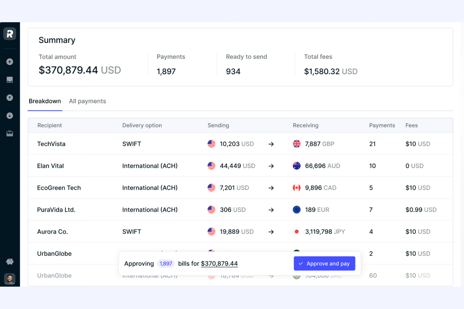 Routable screenshot - 10 meilleures alternatives à Melio pour l’automatisation des comptes fournisseurs en 2026
