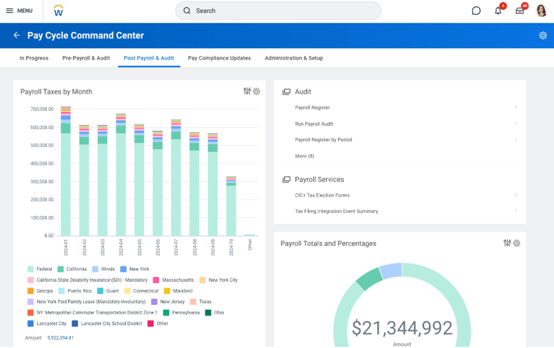Workday screenshot - 10 Beste alternatieven voor Deel beoordeeld in 2026