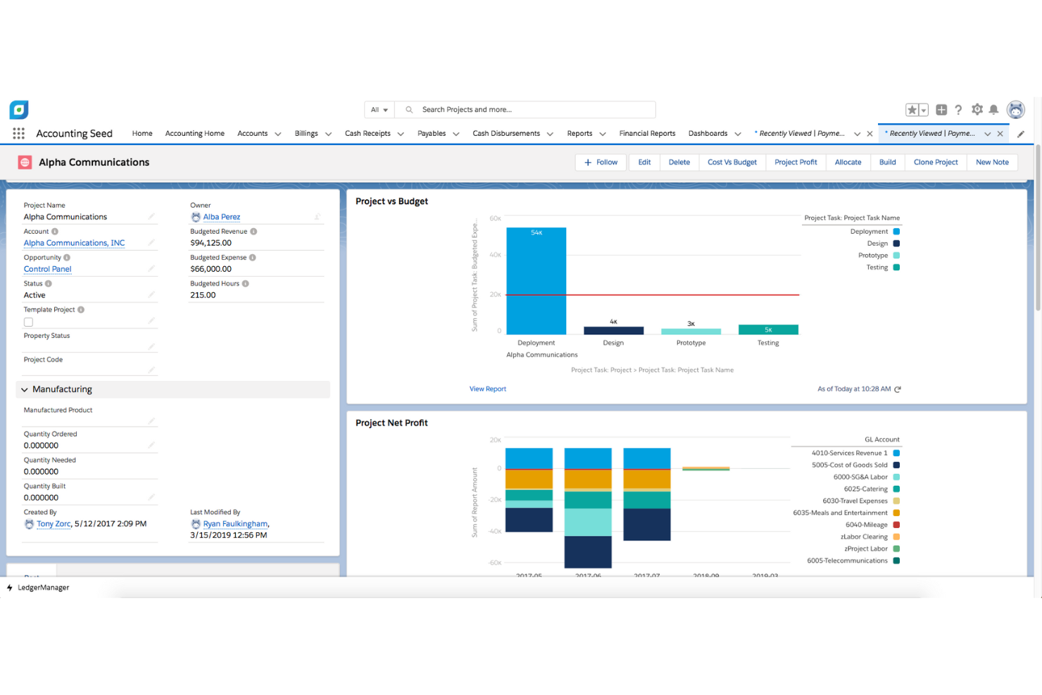 Accounting Seed screenshot - Die 10 besten Sage Intacct-Alternativen im Test 2026