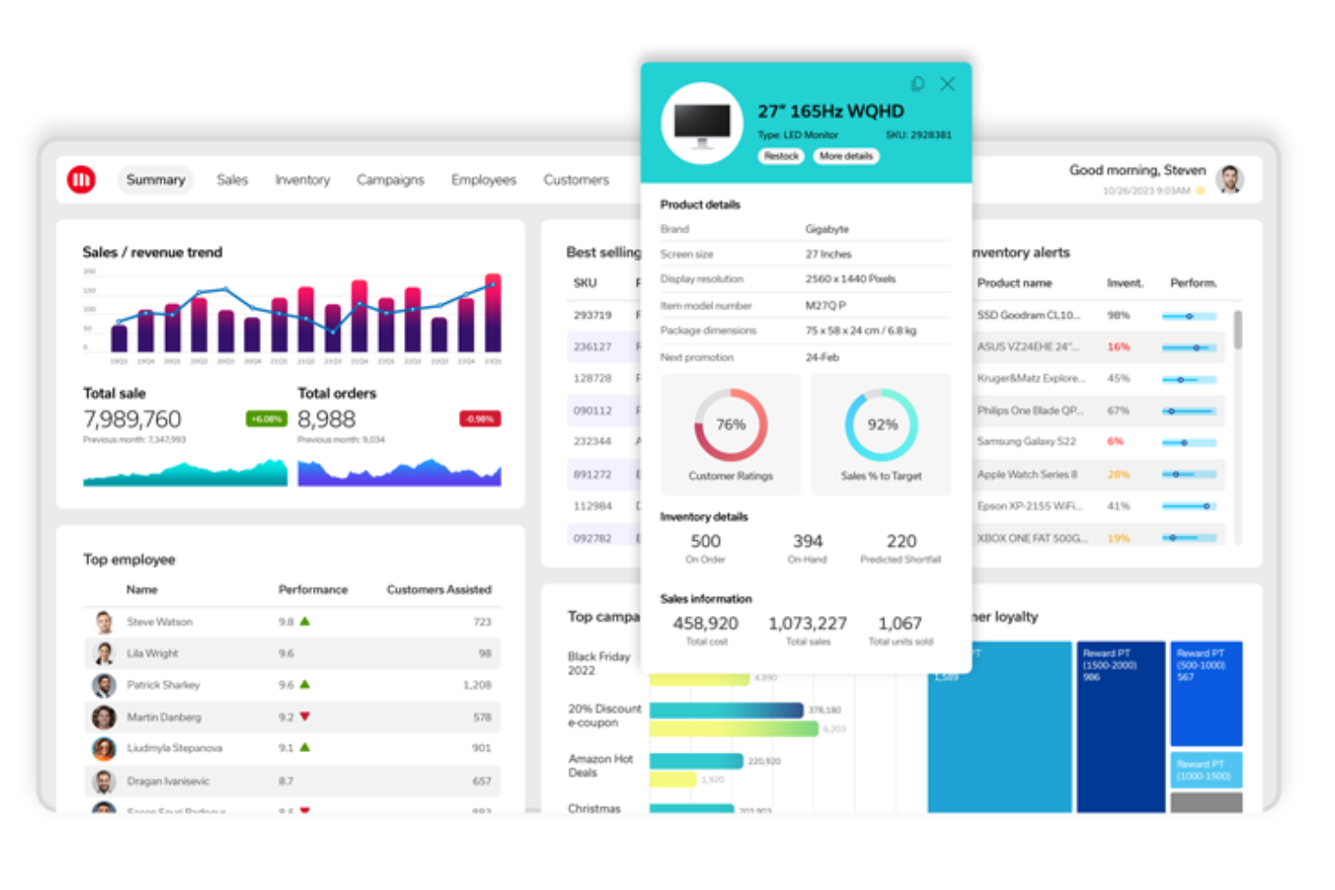 Strategy One screenshot - Le 10 migliori alternative a Domo nel 2026