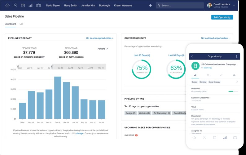 Capsule screenshot - 20 Best Accounting CRM Software Reviewed For 2026