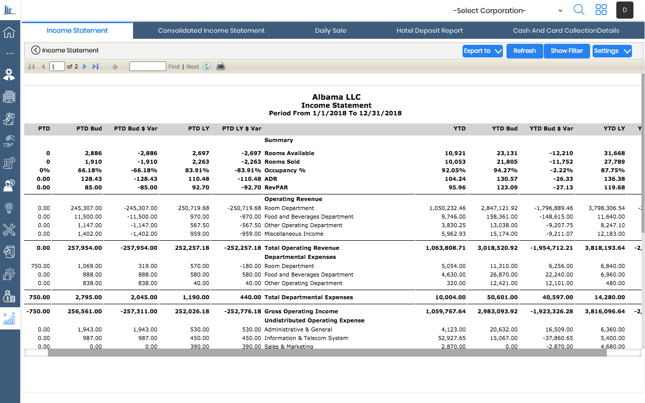 Nimble Property screenshot - How To Quickly Reconcile a Bank Statement (4 Easy Steps)