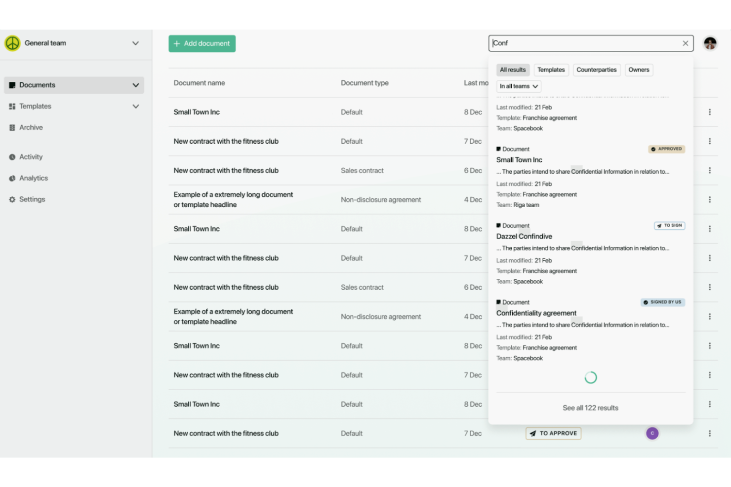 Juro screenshot - Las 10 mejores soluciones de gestión de contratos revisadas en 2026