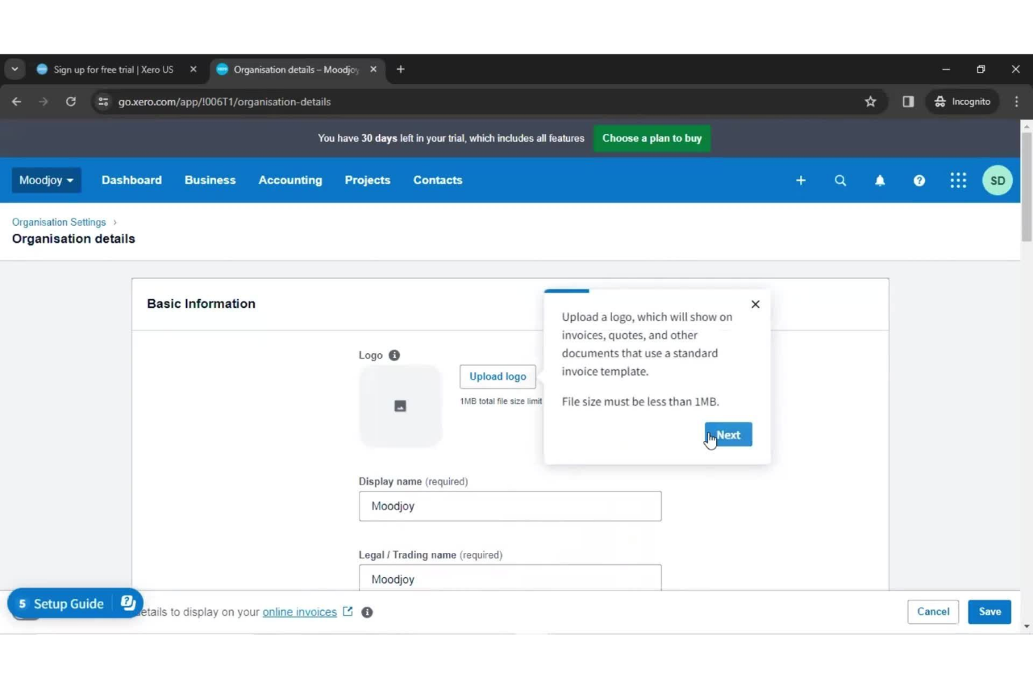 Xero screenshot - 19 Best Restaurant Accounting Software Reviewed In 2026