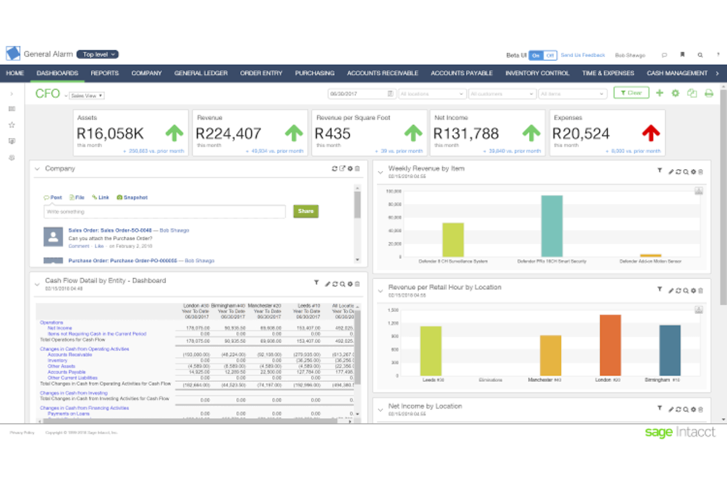 Sage Intacct screenshot - 10 Best QuickBooks Alternatives Reviewed In 2026