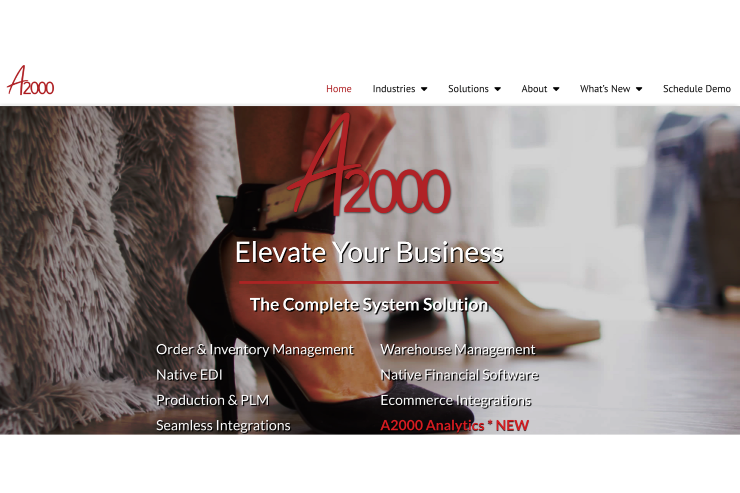 a2000 software screenshot - 20 Best ERP for Midsize Companies Reviewed for 2026