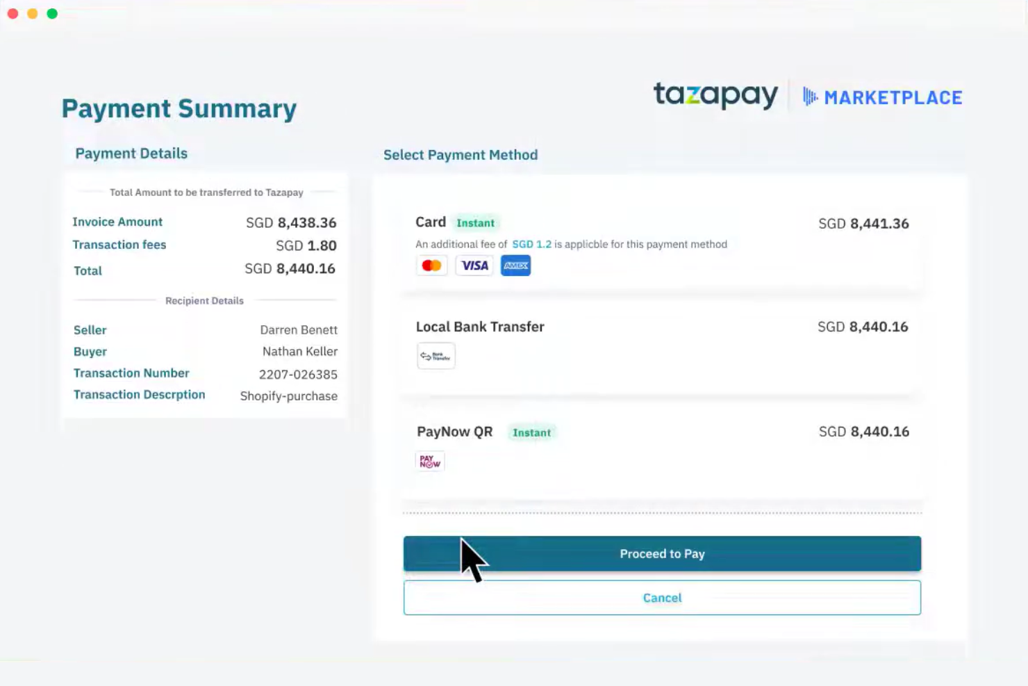 Tazapay screenshot - 13 Best International Payment Gateways Reviewed in 2026
