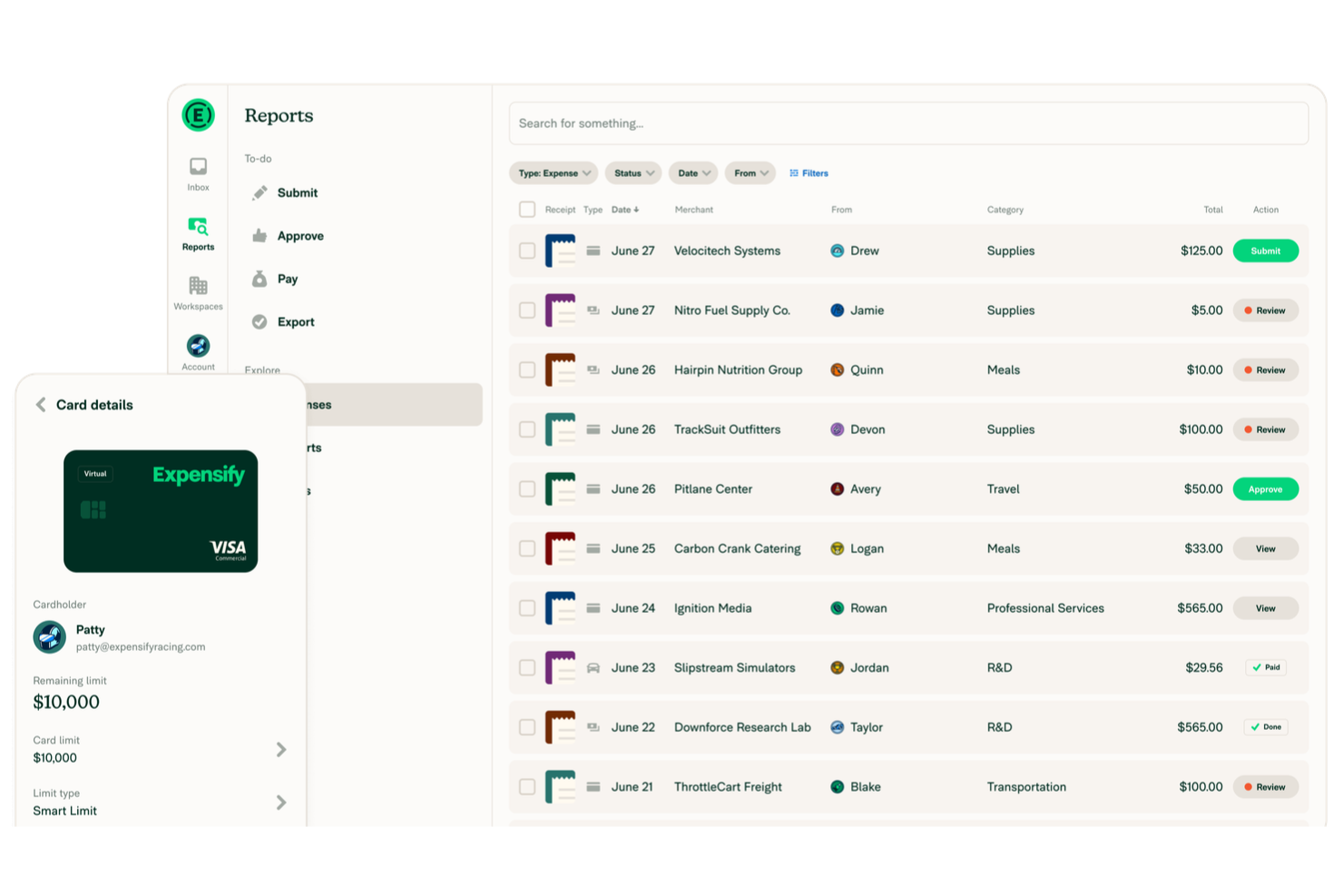 Expensify screenshot - 19 Best Cost Management Software Reviewed in 2026