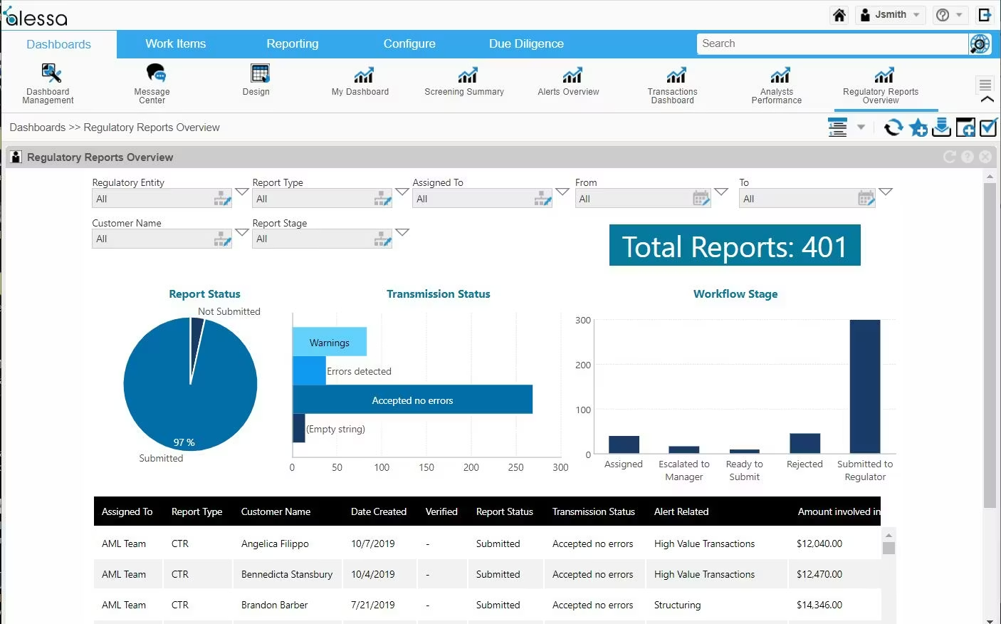 Alessa screenshot - 20 Best AML Compliance Software Reviewed in 2026