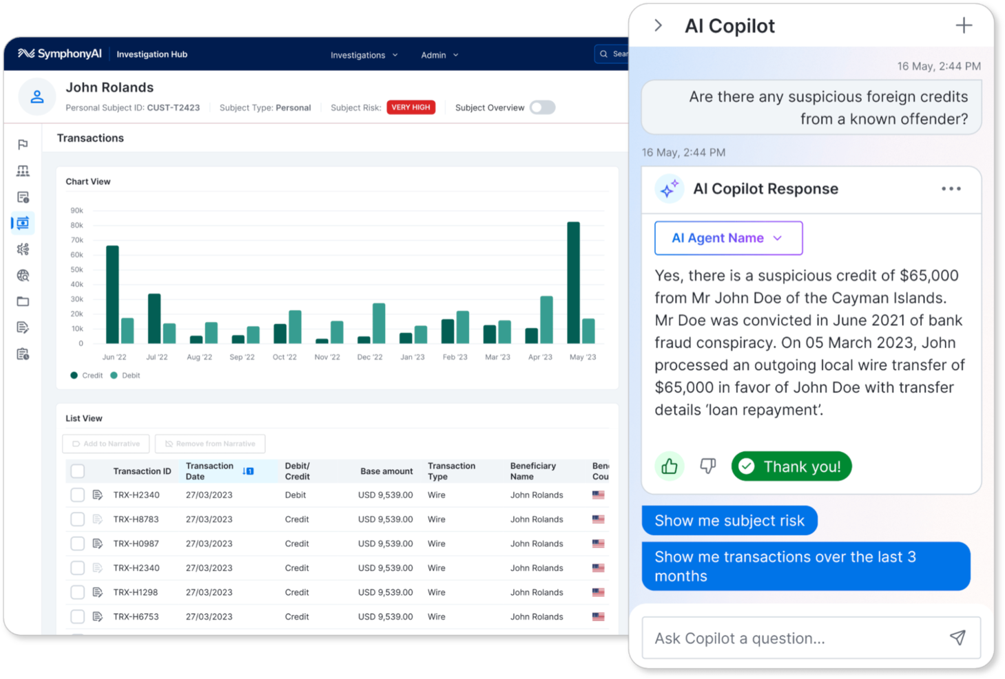 SymphonyAI screenshot - 20 Best AML Compliance Software Reviewed in 2026