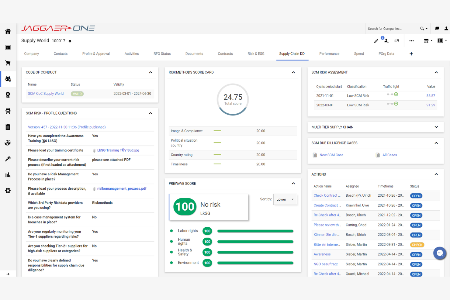 Jaggaer screenshot - 18 Best Spend Analysis Software Reviewed in 2026