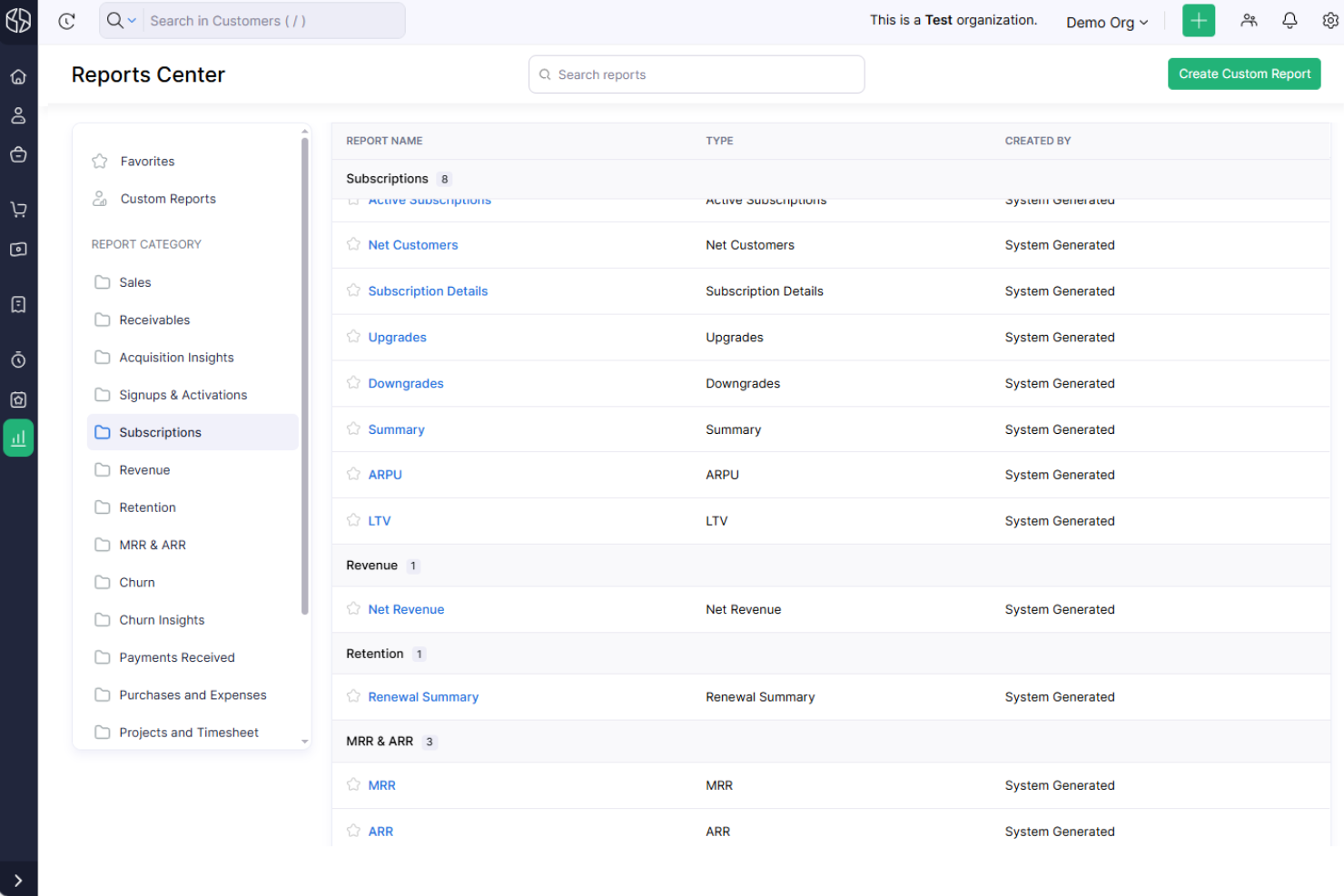 Zoho Billing screenshot - 14 Meilleurs Logiciels de Facturation et de Gestion de Factures Passés en Revue en 2026