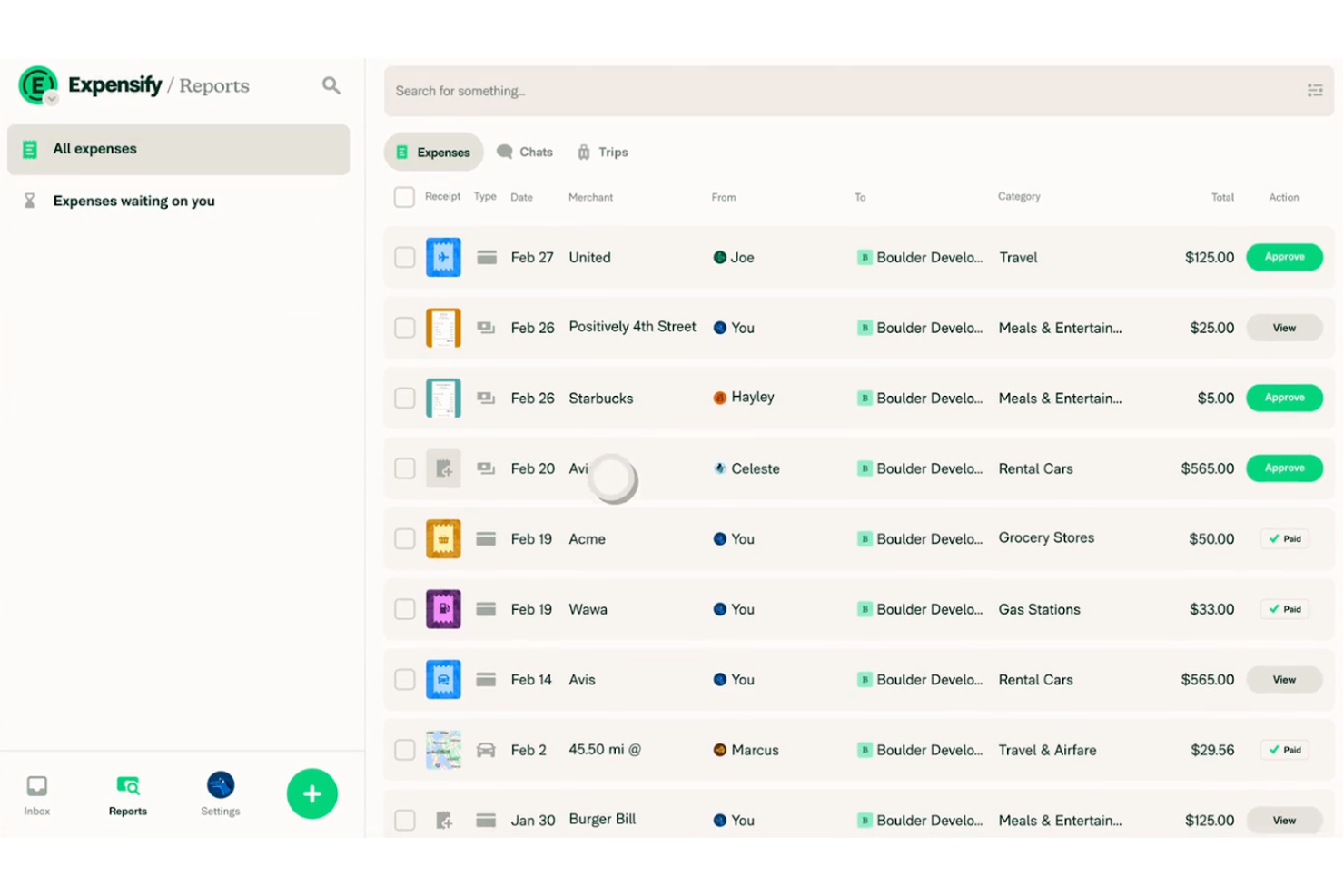 Expensify screenshot - 15 Best Brex Alternatives Reviewed in 2026