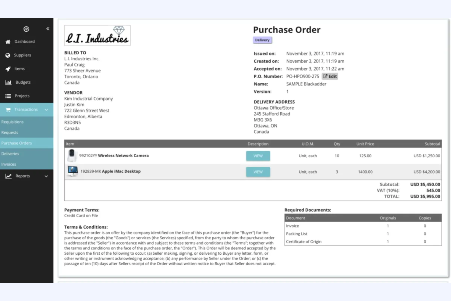 Tradogram screenshot - 17 Best Purchase Order Software for Small Business (2026)