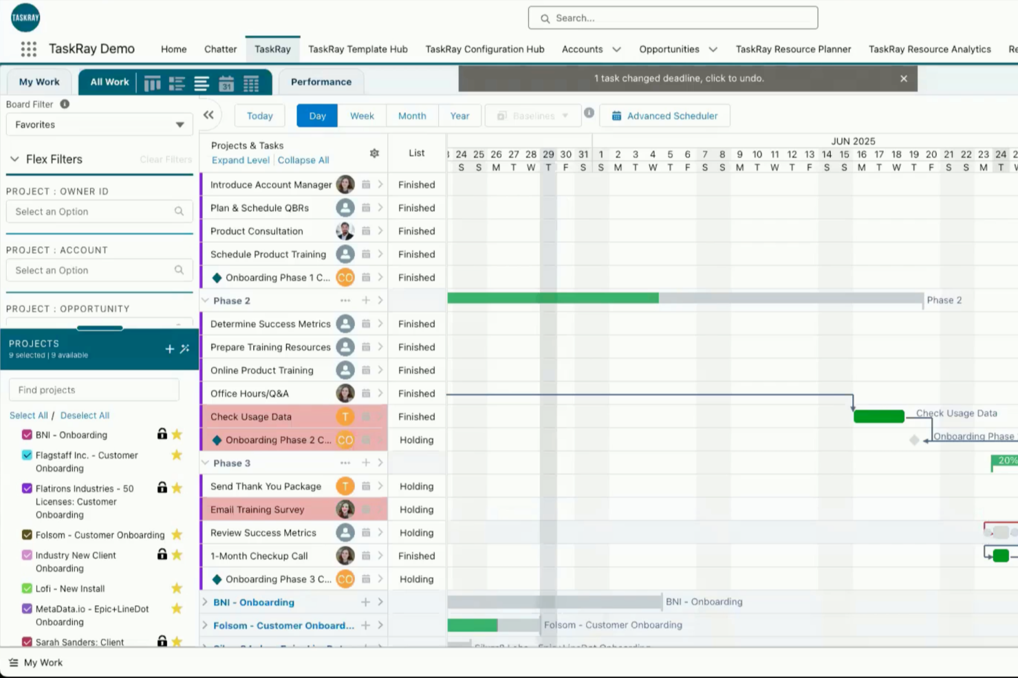 TaskRay screenshot - 14 ClickUp Alternatives in 2026 for Project and Task Management