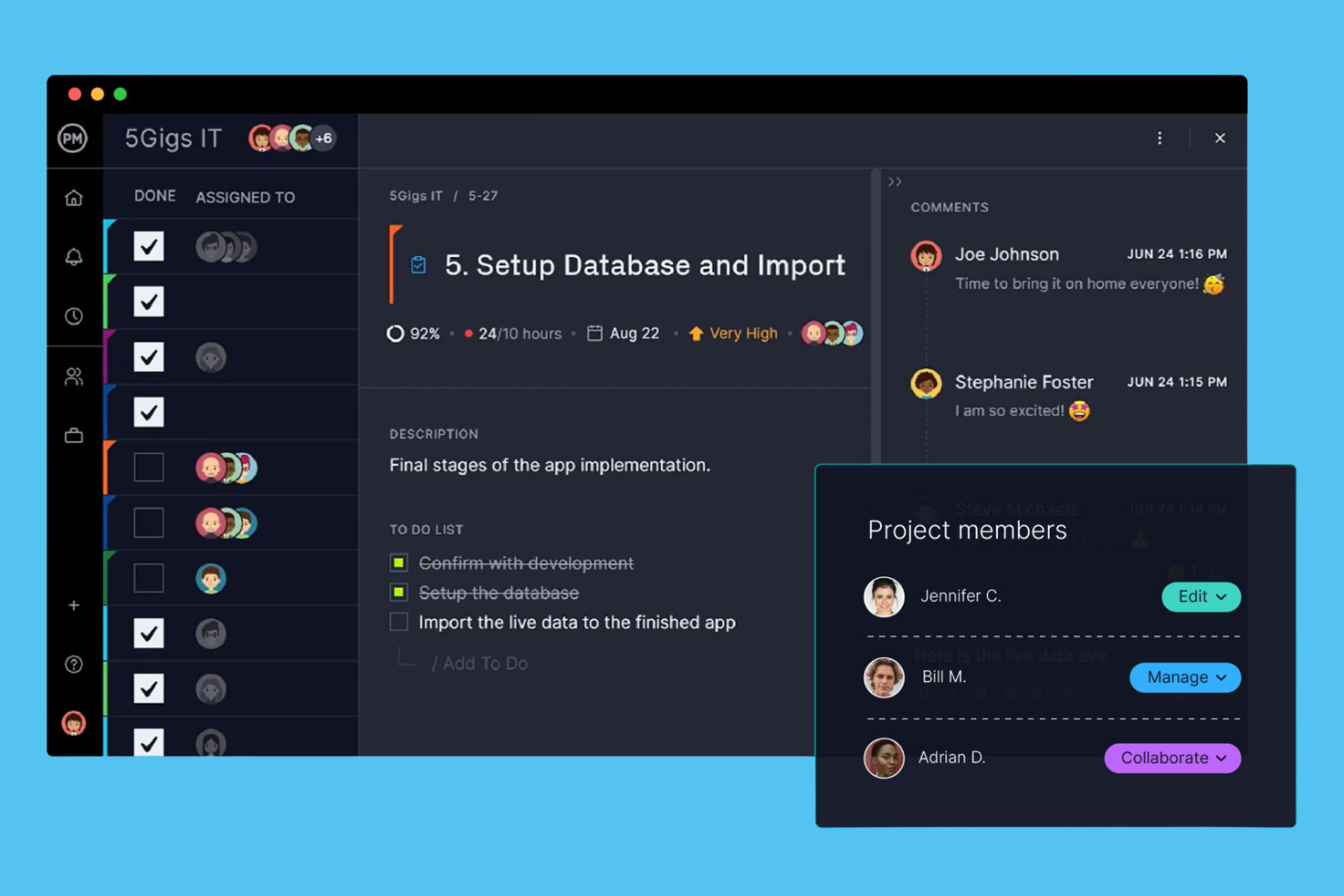 ProjectManager screenshot - 14 Smartsheet Alternatives for 2026