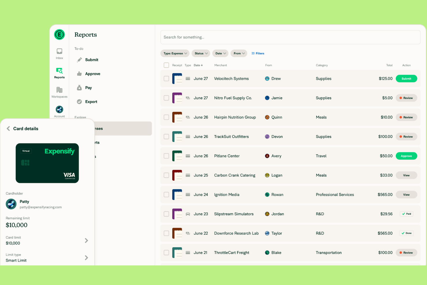 Expensify screenshot - 14 Best Expense Management Software for Small Businesses for 2026