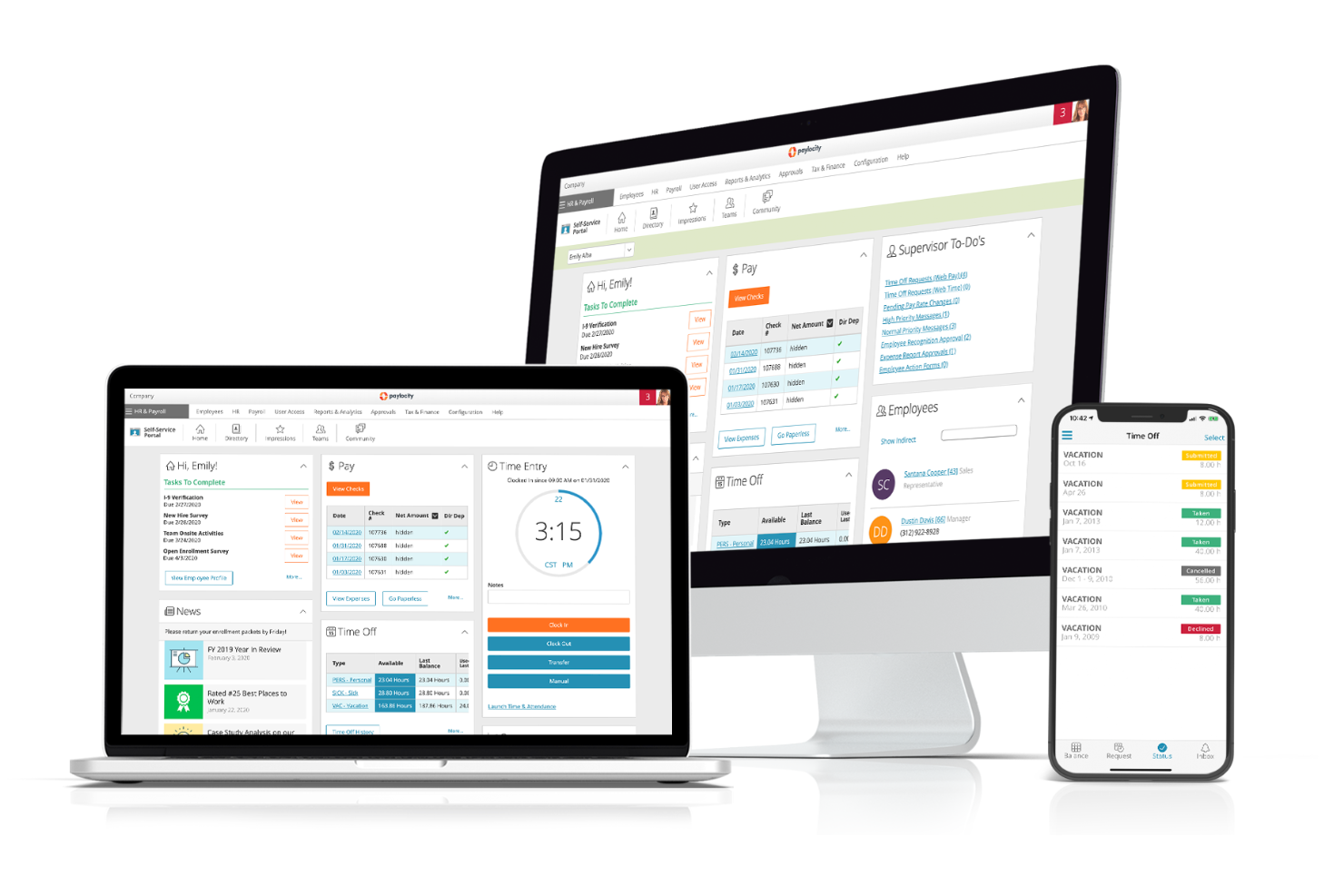 Paylocity screenshot - 13 Expense Management Software Options for Healthcare in 2026