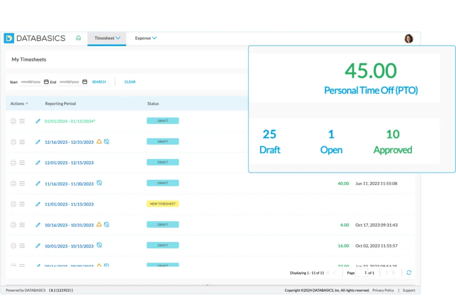 DATABASICS screenshot - 13 Expense Management Software Options for Healthcare in 2026