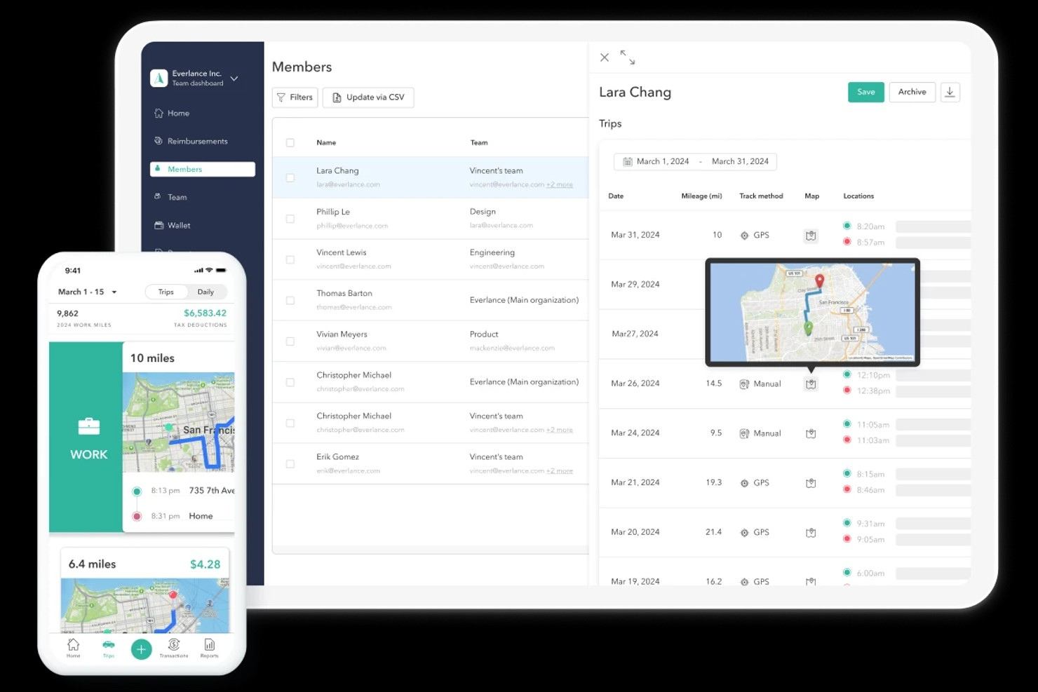 Everlance screenshot - 13 Mileage Tracking Software for 2026