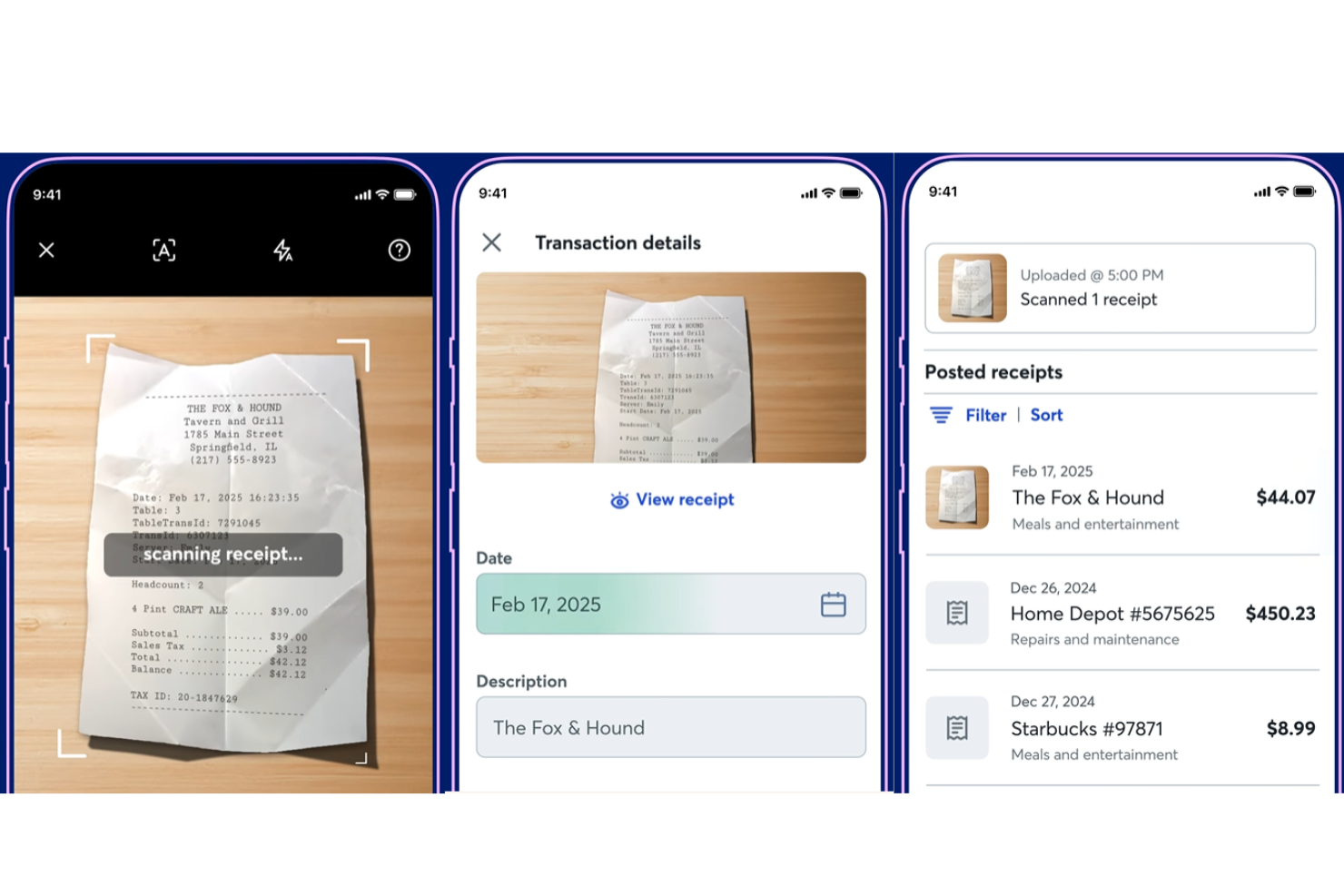 Wave screenshot - 13 Receipt Scanner Apps for 2026
