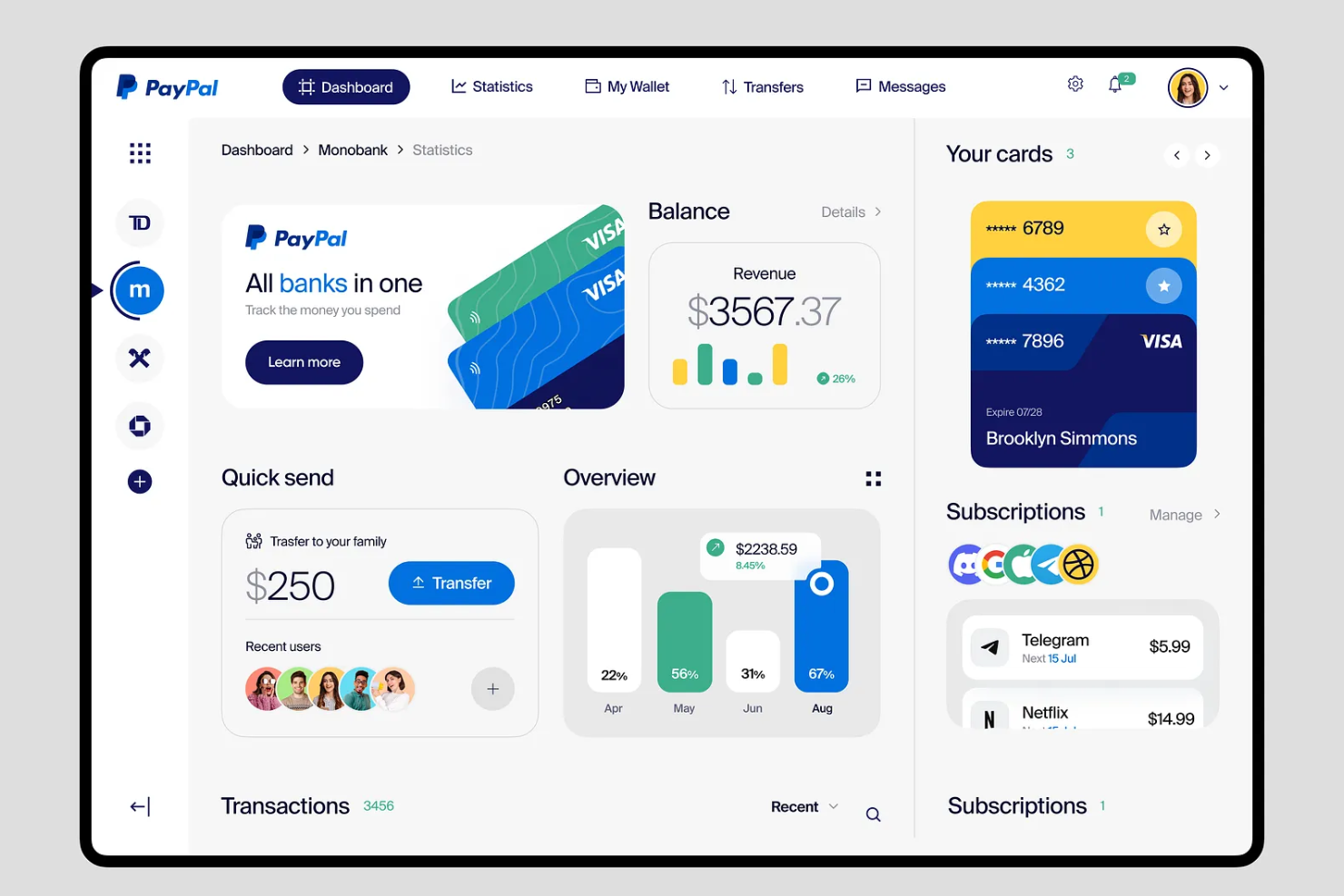 PayPal screenshot - 21 Wise Alternatives Picked for 2026 for Global Business Payments