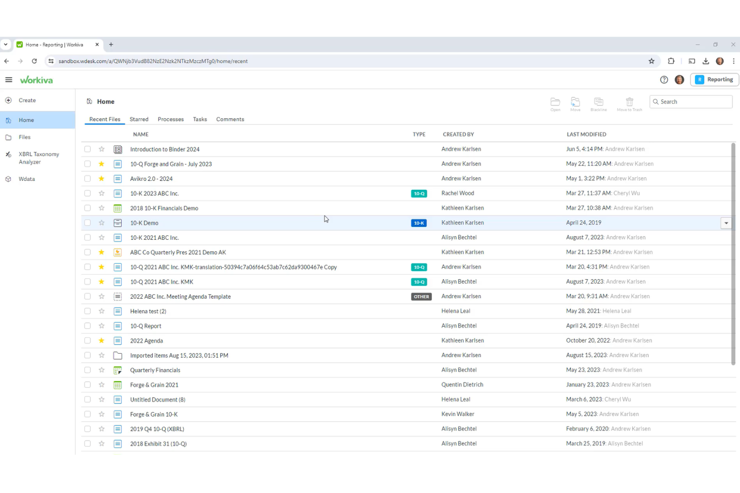 Workiva screenshot - 15 Best Financial Statement Software for Accountants for 2026