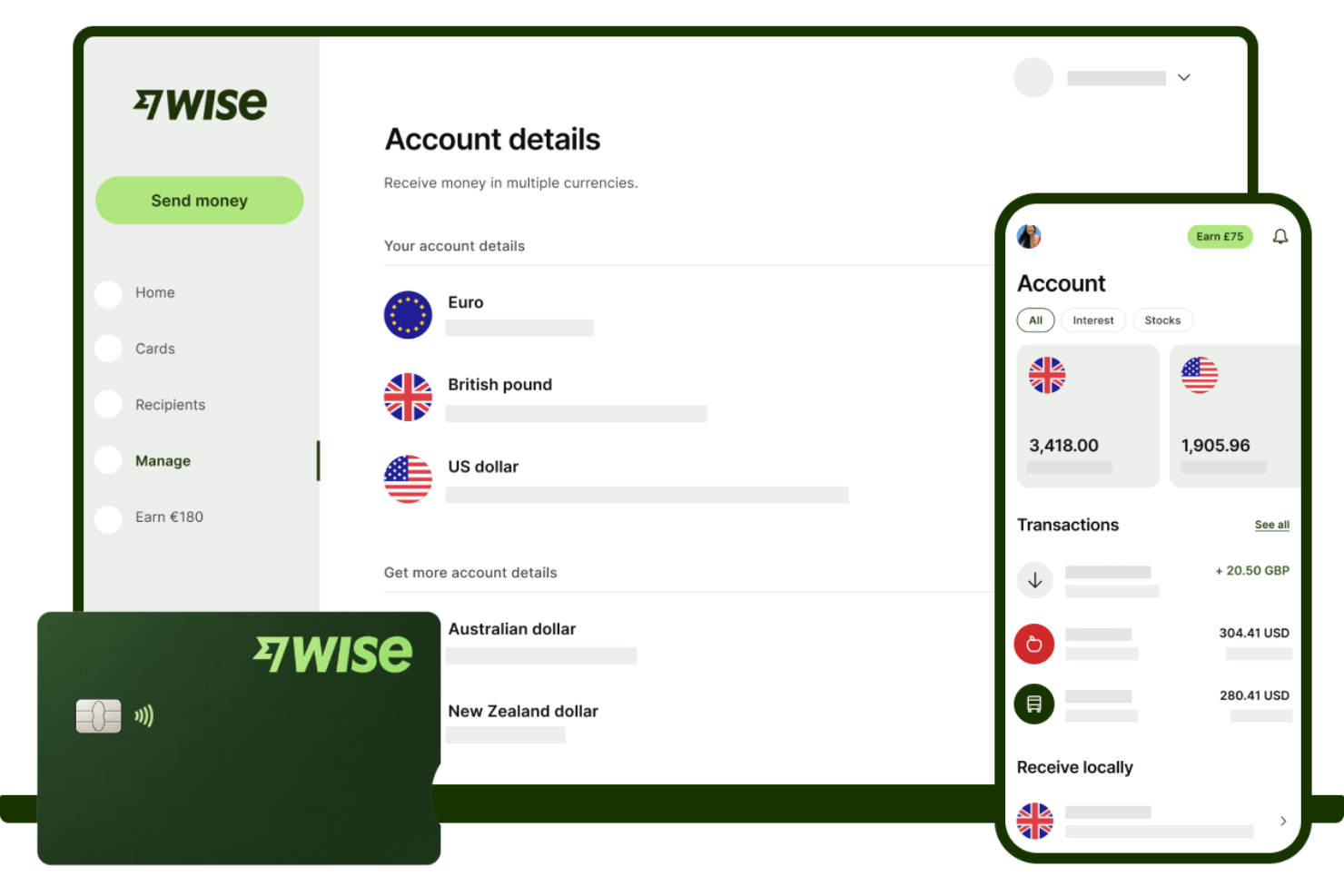 Wise screenshot - 17 Airwallex Alternatives for Global Business Payments in 2026