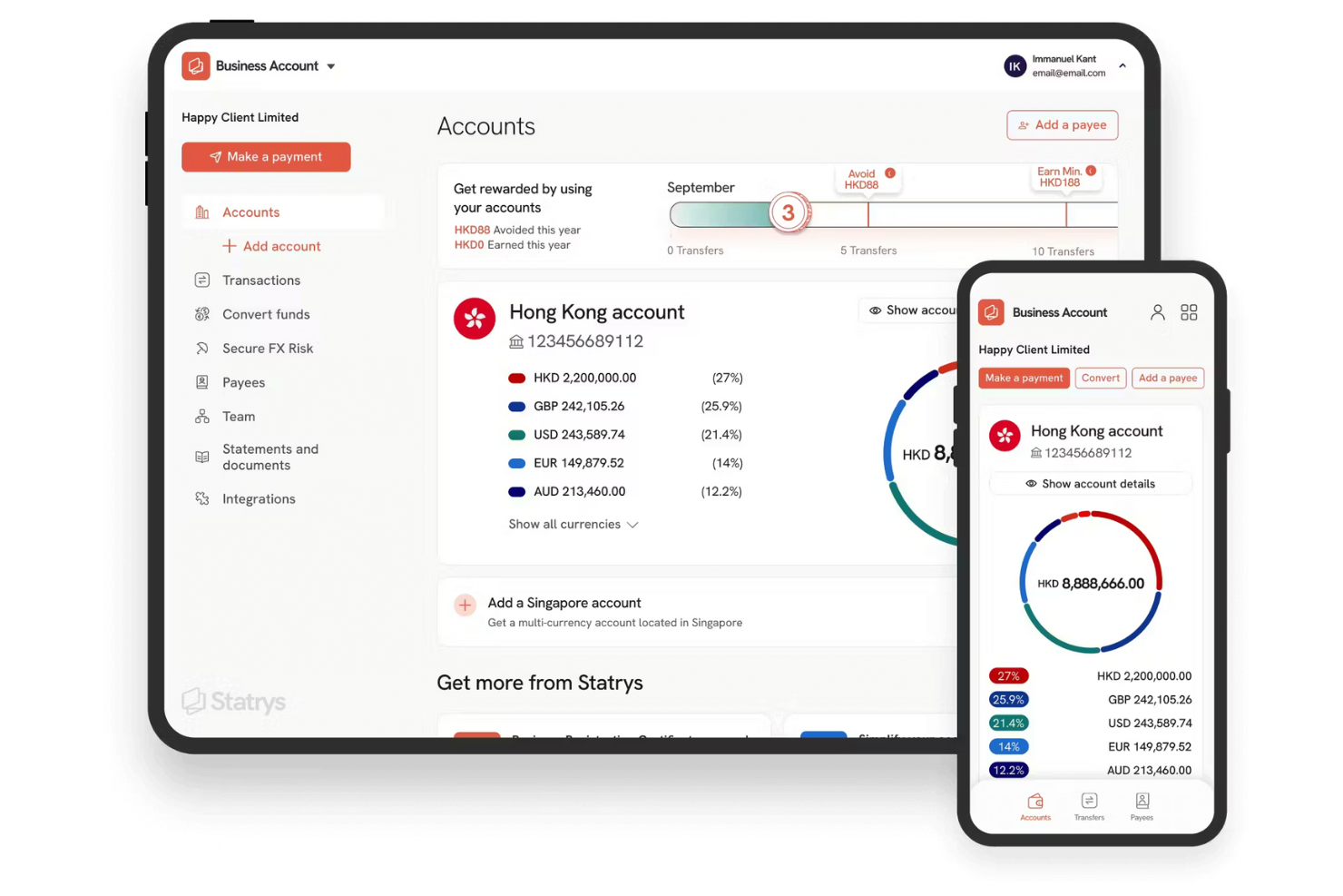 Statrys screenshot - 17 Airwallex Alternatives for Global Business Payments in 2026